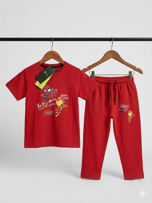Marvel Adventure Edition – Premium Cotton Lycra Terry Coord Set